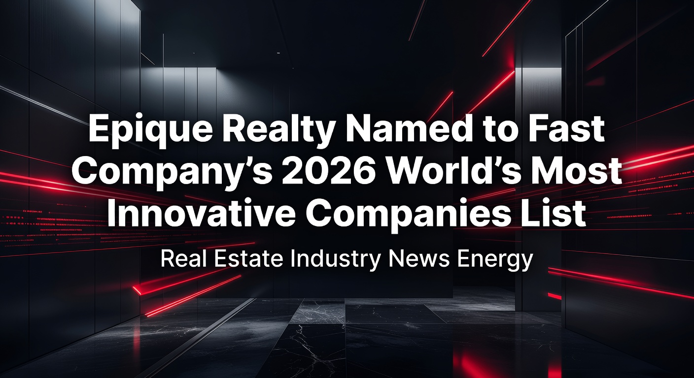 Epique Realty Named to Fast Company's 2026 World's Most Innovative Companies List